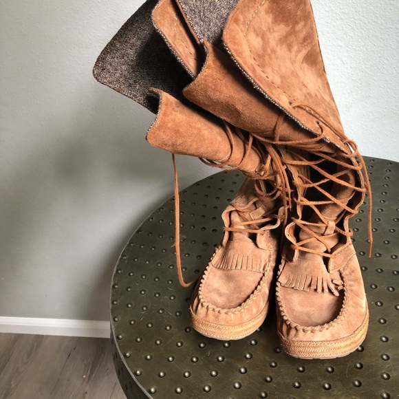 ugg lace up moccasins